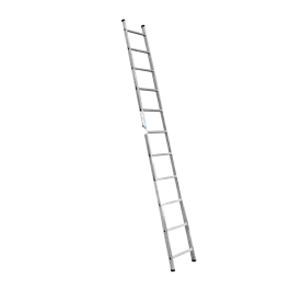 Фото товара Лестница односекционная алюминиевая 01 х 11 Алюмет 5111 вид спереди