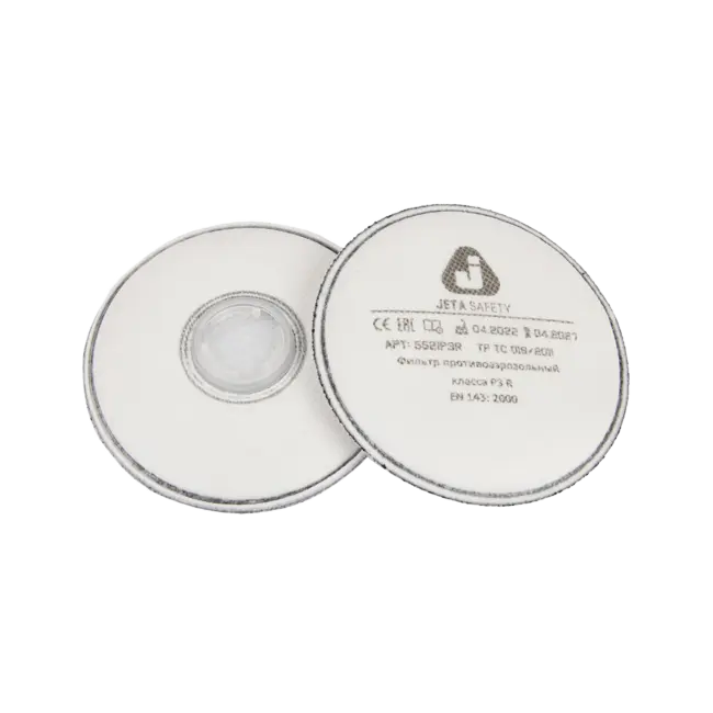 Фото товара Фильтр 5521 P3 R Jeta Safety, 2 шт/уп вид спереди