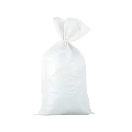 Фото товара Мешок полипропиленовый белый 55 x 105 см, 60+/-3 г, 45-50 кг, высший сорт вид спереди