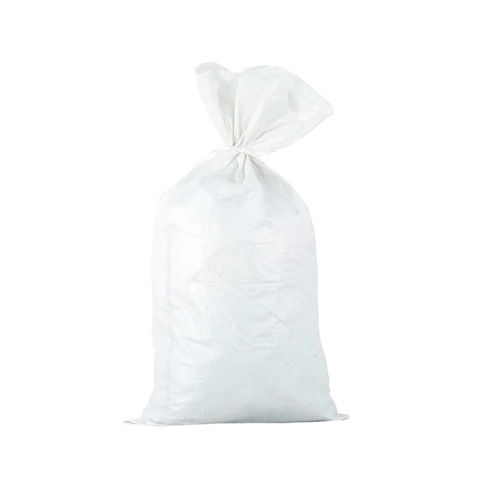 Мешок полипропиленовый белый 55 x 105 см, 60+/-3 г, 45-50 кг, высший сорт
