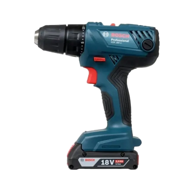 Фото товара Дрель аккумуляторная Bosch GSR 180-LI вид спереди