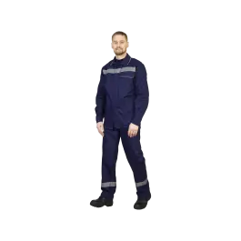 Фото товара Костюм рабочий Актуал New-1, куртка+полукомбинезон вид спереди