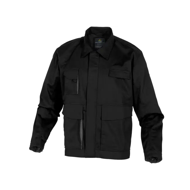Фото товара Куртка рабочая Panoply, черная вид спереди