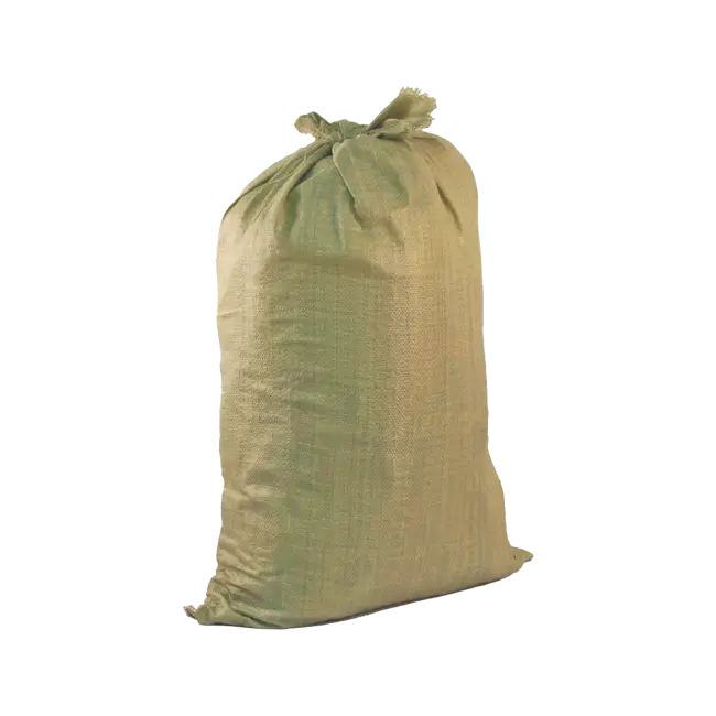 Фото товара Мешок полипропиленовый светло-зеленый 55 x 95 см 45г первый сорт вид спереди