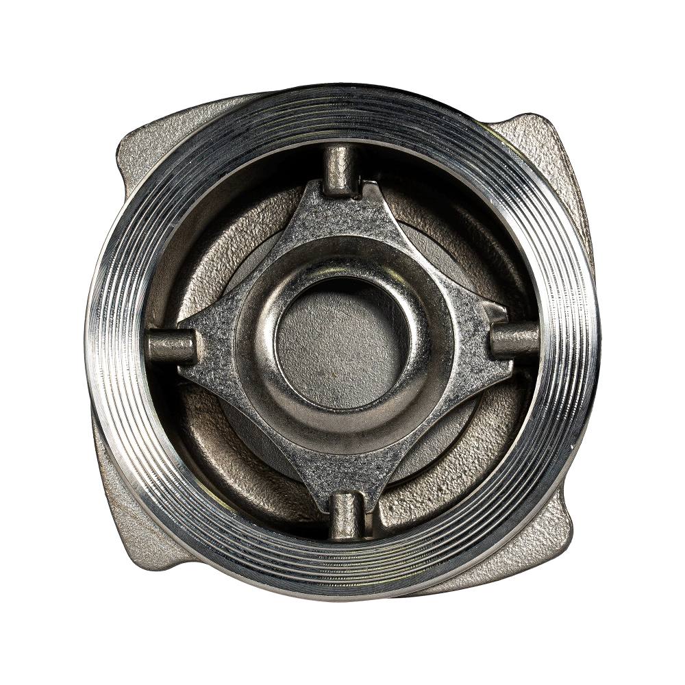 Обратный клапан межфланцевый тарельчатый Dn40 Pn40 (AISI316)