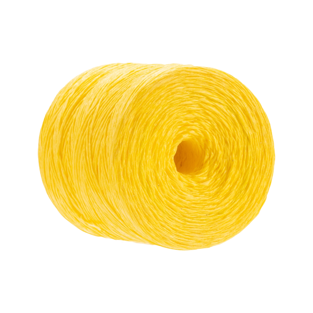 Шпагат полипропиленовый желтый 1600 текс, 1000 г
