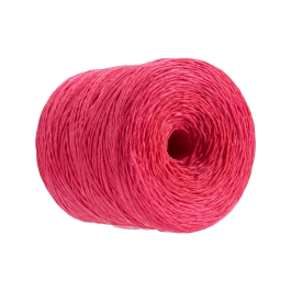 Фото товара Шпагат полипропиленовый красный 1600 текс, 1000 г вид спереди