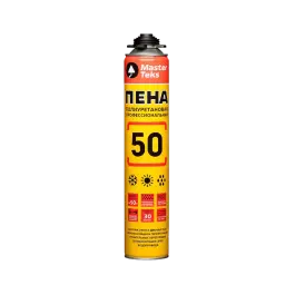 Фото товара Пена монтажная профессиональная всесезонная, Mastertex 50 Pro, 715 мл вид спереди