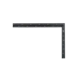 Фото товара Угольник столярный цельнометаллический крашеная шкала 400 x 600 мм, Fit 19624 вид спереди