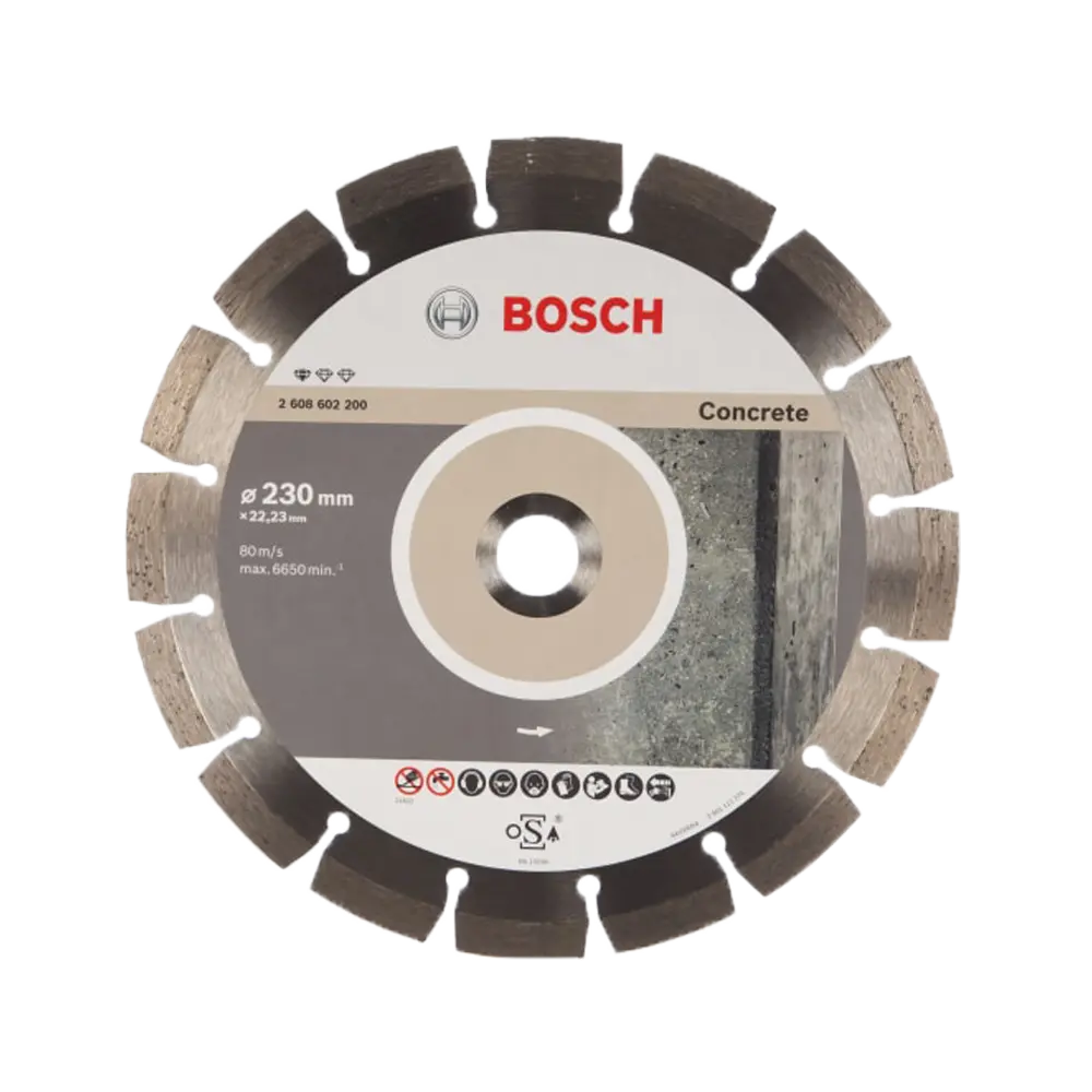 Диск алмазный сегментный Bosch Standard 230 х 22 мм, арт. 2.608.602.200