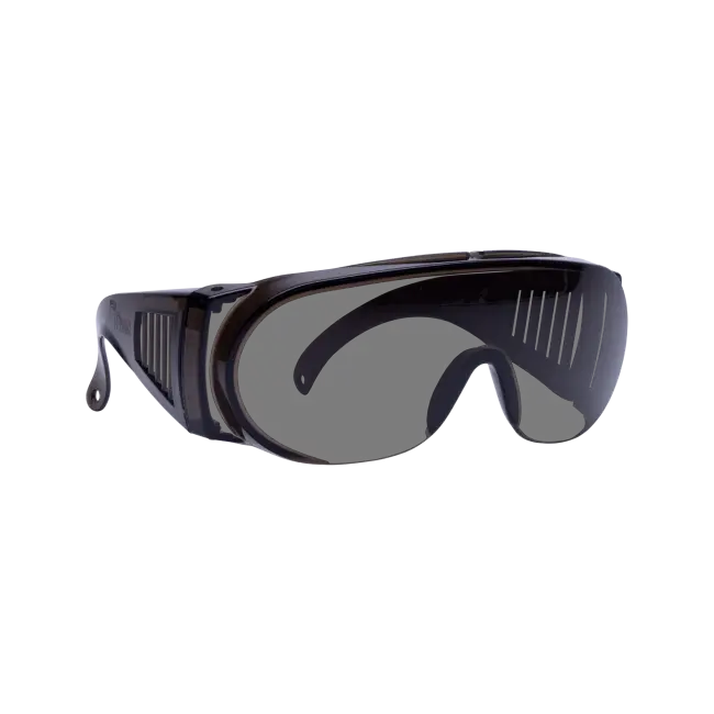 Фото товара Очки открытые дымчатые аналог Люцерна (Р1) вид спереди