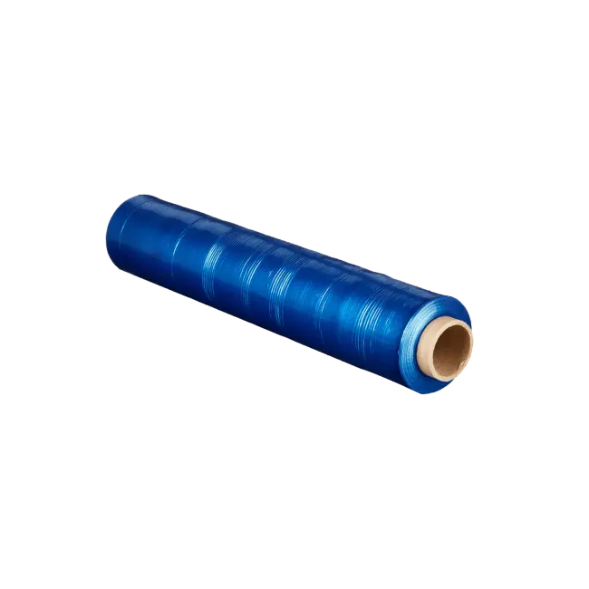 Фото товара Стретч-пленка 500 мм х 20 мкм 2 кг, синий вид спереди