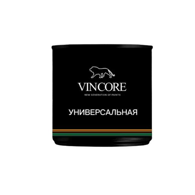 Фото товара Краска VinCore универсальная классик, белая 4,5 л вид спереди