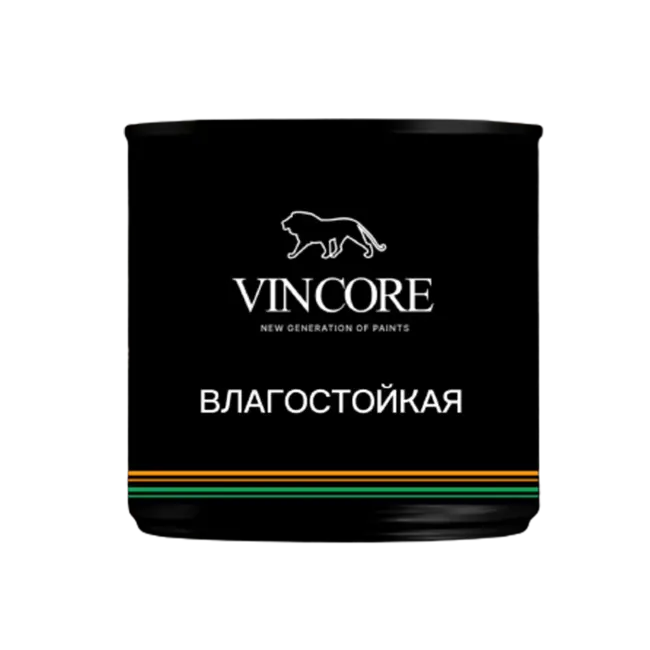 Фото товара Краска VinCore влагостойкая белая 4,5 л/6,5 кг вид спереди