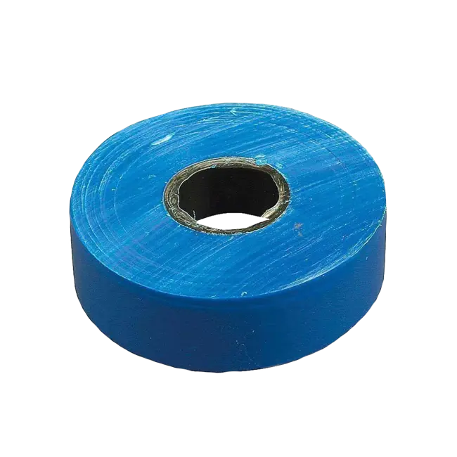 Фото товара Изолента ПВХ 19 мм х 20 м х 0,15 мм, синяя вид спереди