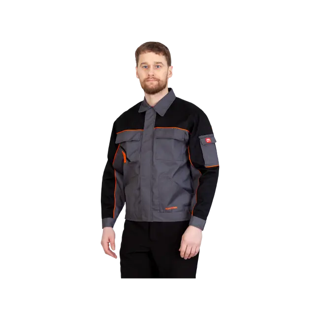 Фото товара Куртка рабочая Professional, разные цвета вид спереди