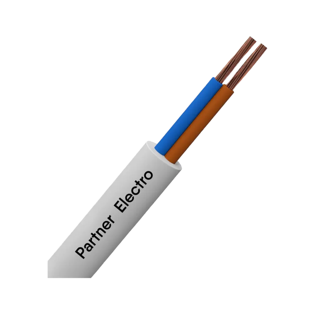 Провод ПВС 2х0,75 (отгрузка кратно 5 метрам) Партнер-Электро