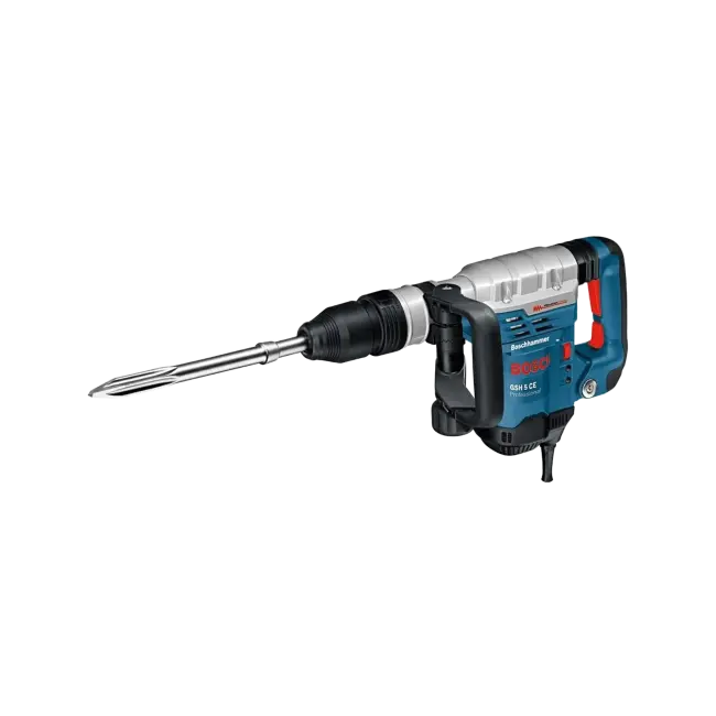 Фото товара Молоток отбойный электрический Bosch (1150 Вт, SDS-MAX, 3-12 Дж), GSH 5 CE вид спереди