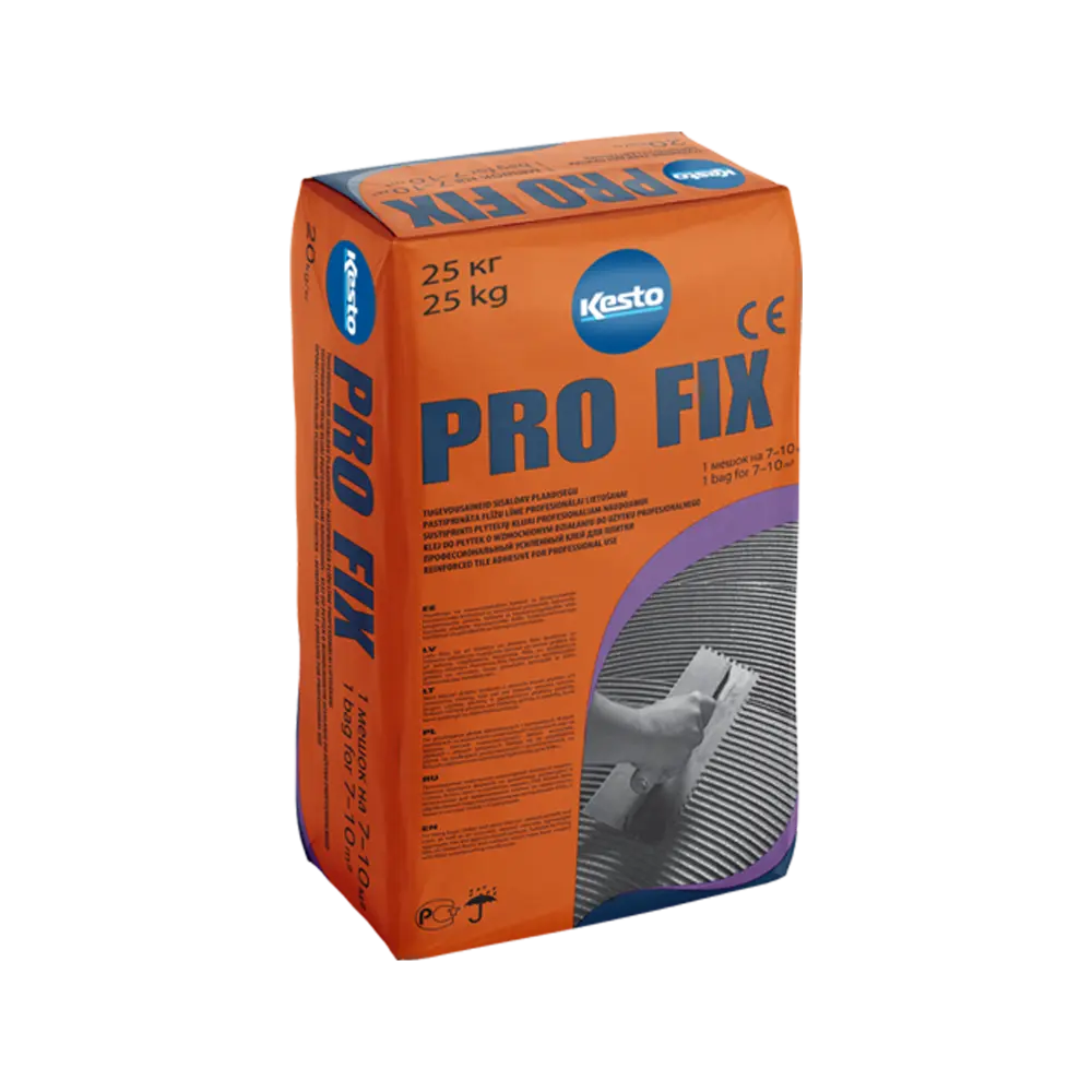 Клей для плитки Kesto Pro Fix, 25 кг