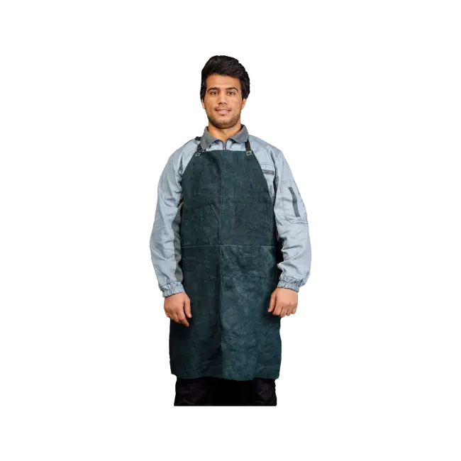 Фото товара Фартук спилковый сшивной, арт. РФССШ-02 вид спереди