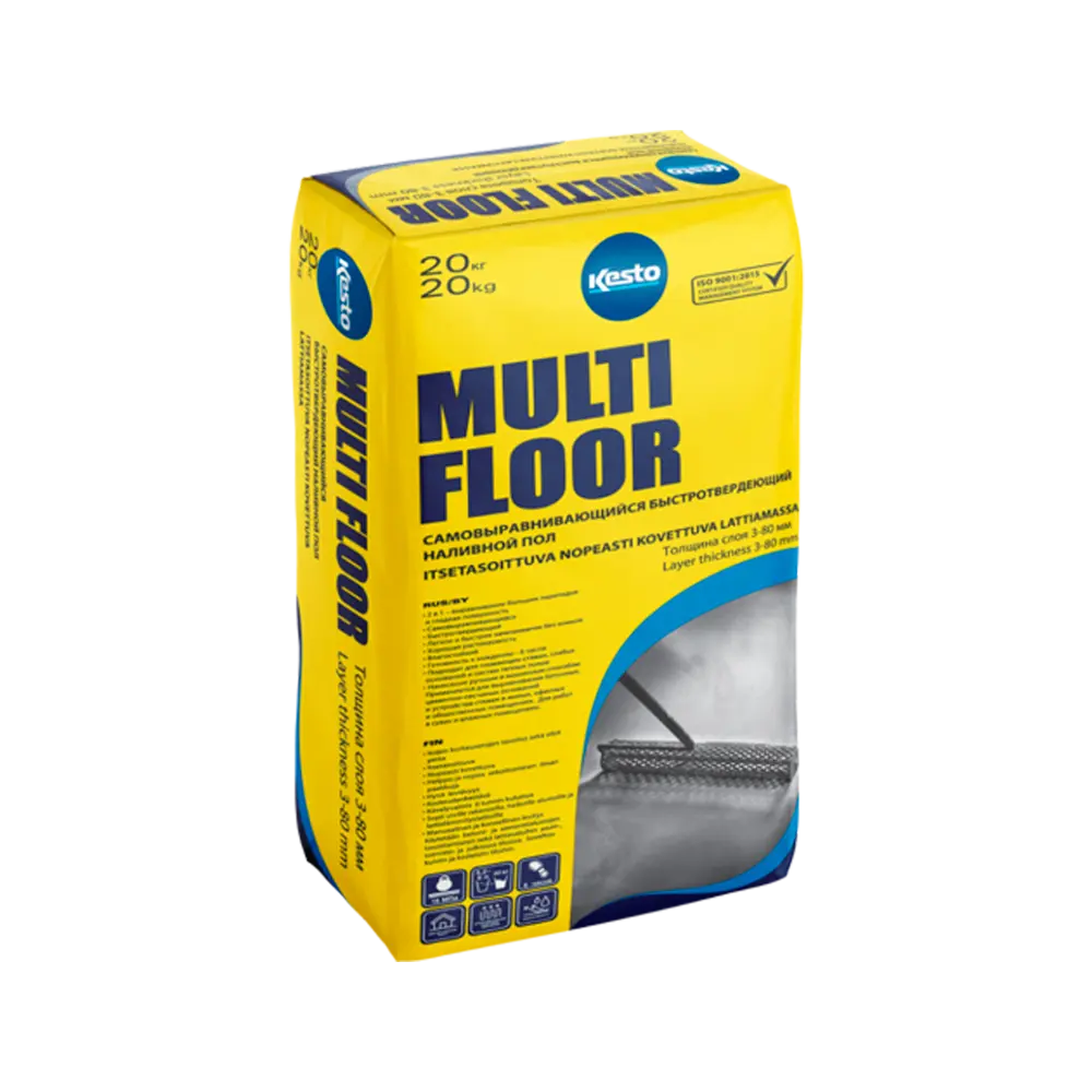 Ровнитель самовыравнивающийся Kesto Multi Floor, 20 кг