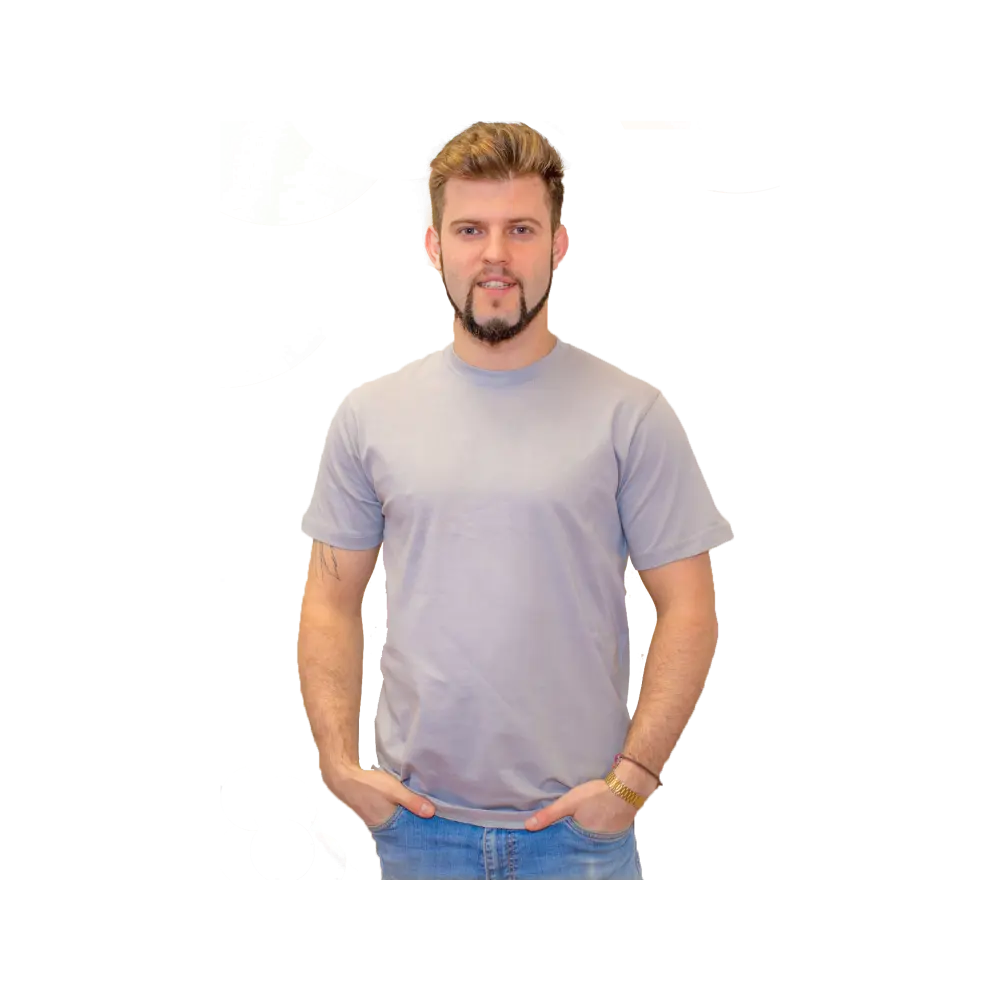 Футболка мужская серая