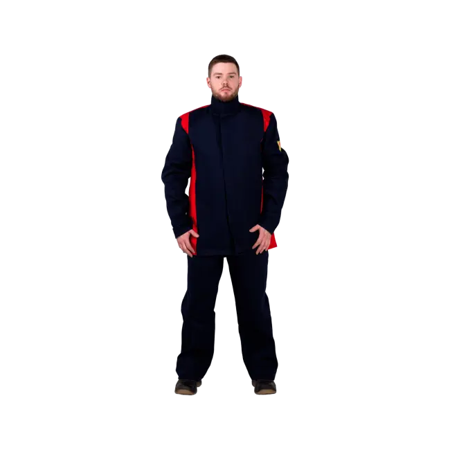 Фото товара Костюм сварщика Свартекс NEW, 3кл. защиты, куртка+брюки вид спереди