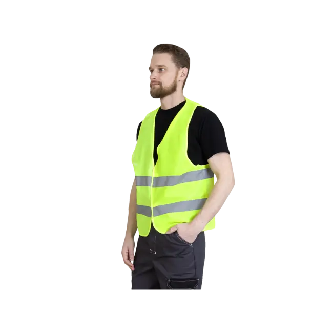 Фото товара Жилет сигнальный СОП-2 лайт, 60 гр вид спереди