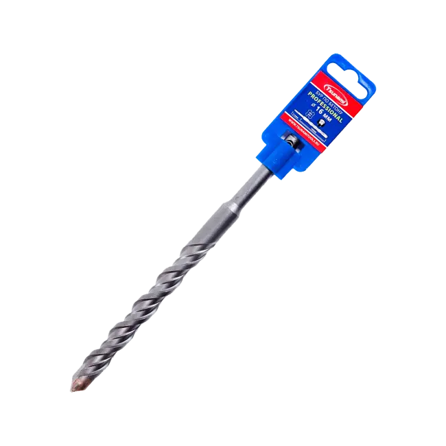 Фото товара Бур SDS-plus по бетону 16 х 210 мм Tsunami PROFF вид спереди
