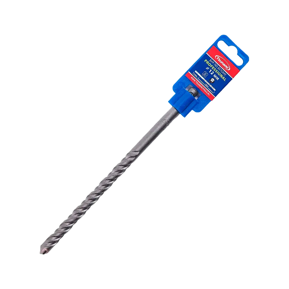 Бур SDS-plus по бетону 12 х 210 мм Tsunami PROFF