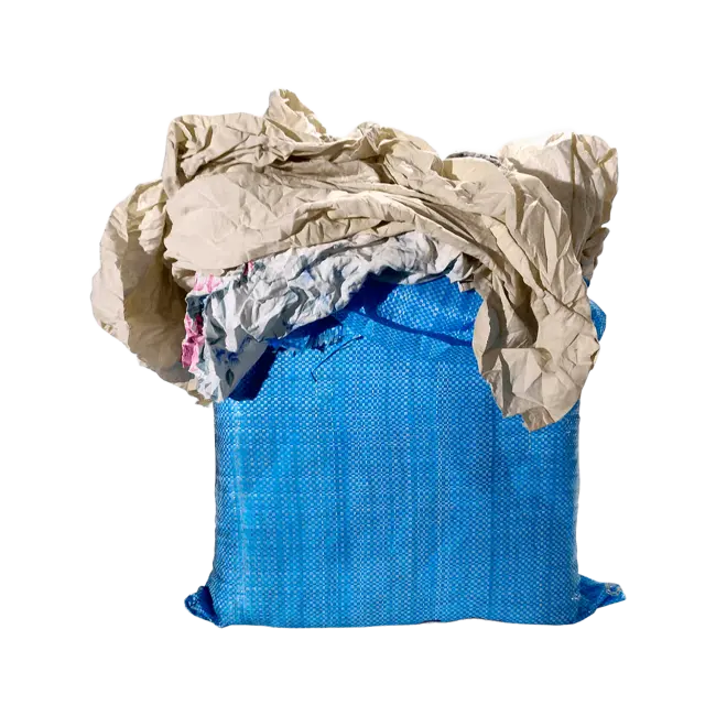 Фото товара Ветошь Laut, простынь светлая 10 кг вид спереди