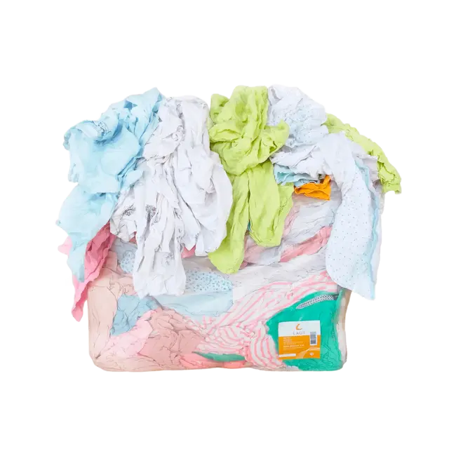 Фото товара Ветошь Laut, светлый трикотаж 10 кг вид спереди