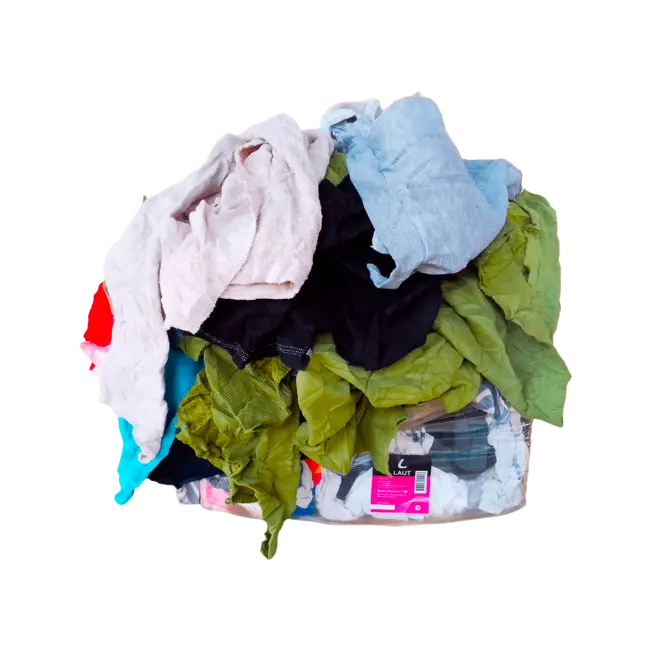 Фото товара Ветошь Laut, Микс трикотаж 10 кг вид спереди