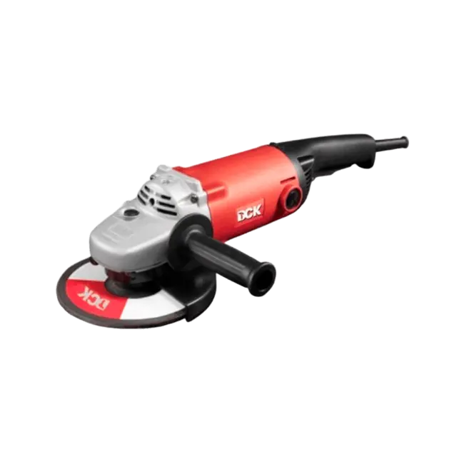 Фото товара Углошлифовальная машина DCK, 2200 Вт, 230 мм, плавный пуск, KSM230A вид спереди