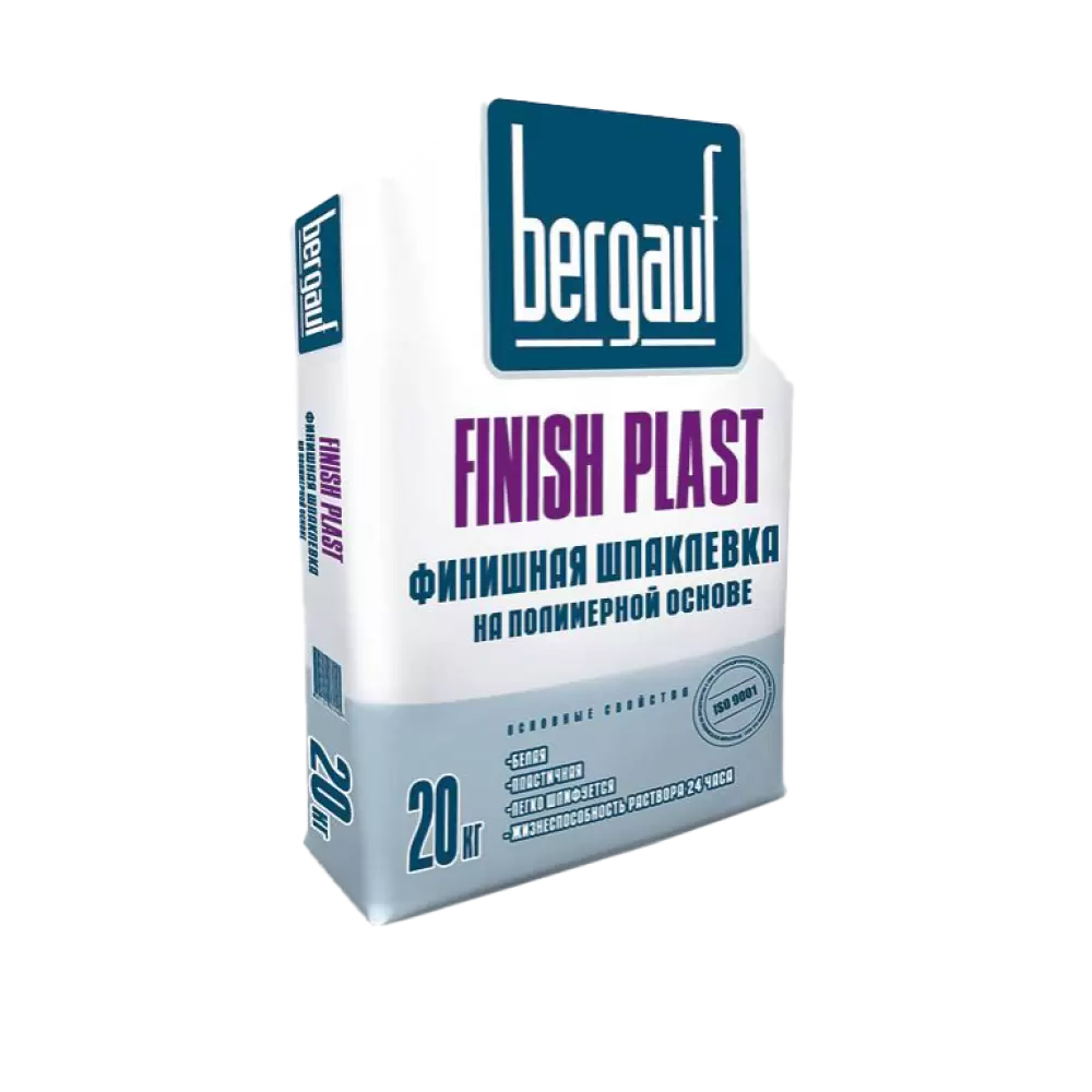 Шпаклевка Bergauf Finish Plast, 20 кг