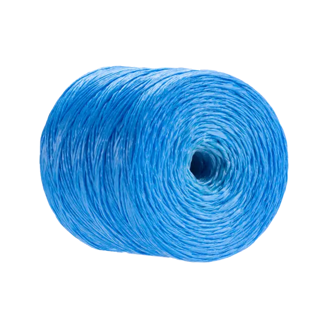 Фото товара Шпагат полипропиленовый синий 1600 текс, 1000 г вид спереди