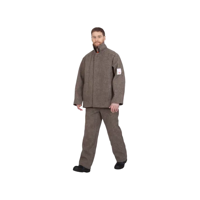 Фото товара Костюм сварщика суконный, куртка+брюки вид спереди