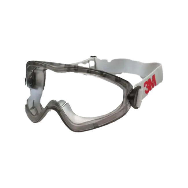 Фото товара Очки 3М 2890 закрытые прозрачные, непрямая вентиляция вид спереди