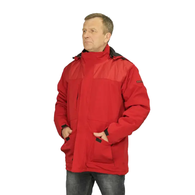 Фото товара Куртка рабочая Milton утеплённая, разные цвета вид спереди