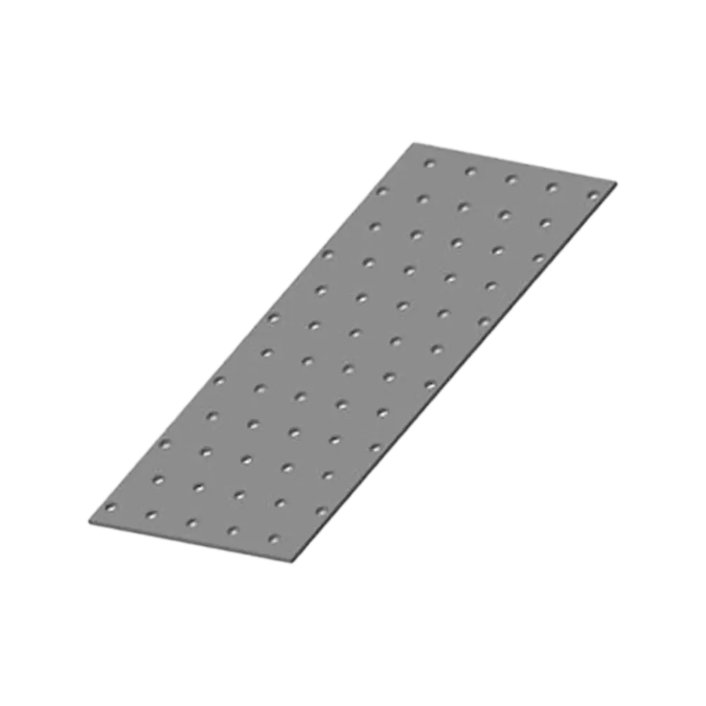 Пластина соединительная перфорированная 80 х 200  х 1,8мм