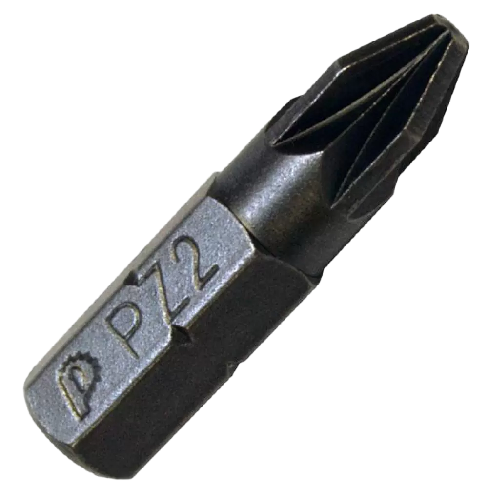 Бита PZ 2 х 25 мм 2 шт/уп, Практика 035-615 Профи
