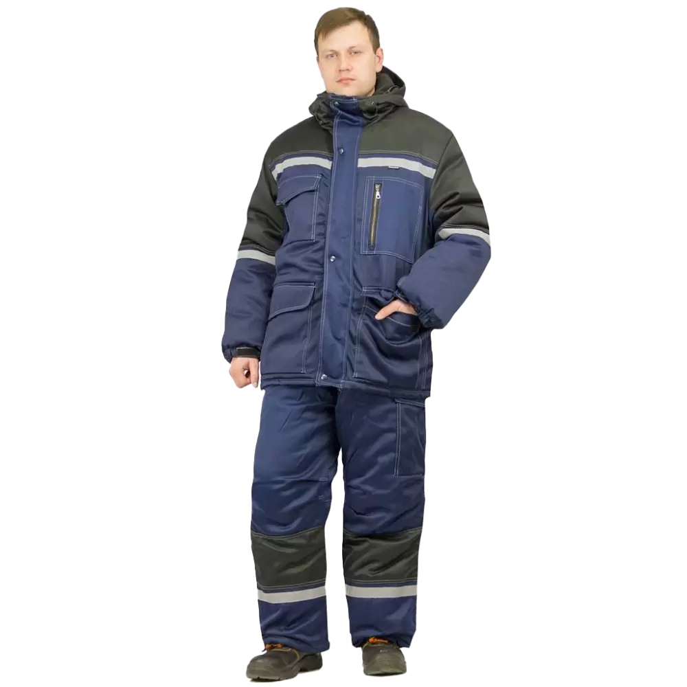 Костюм рабочий Азимут утеплённый, куртка+брюки