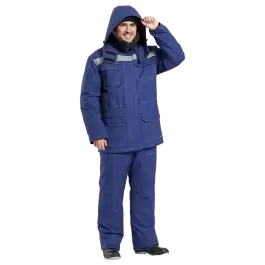 Фото товара Костюм рабочий Легион утеплённый со съемной подстежкой, куртка+брюки вид спереди