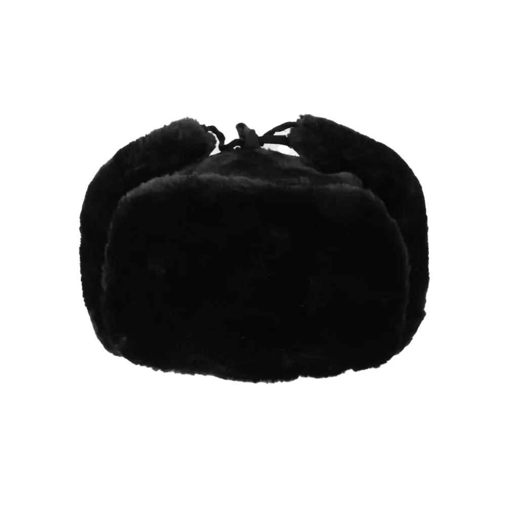Шапка-ушанка из искусственного меха