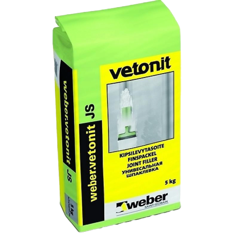 Шпаклевка для сухих помещений weber vetonit LR+ 5 кг (уценка)