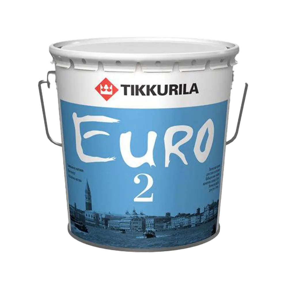 Краска латексная Тиккурила Euro 2, 2.7 л