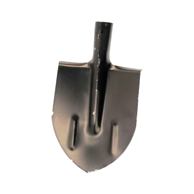 Фото товара Лопата штыковая стальная без черенка вид спереди