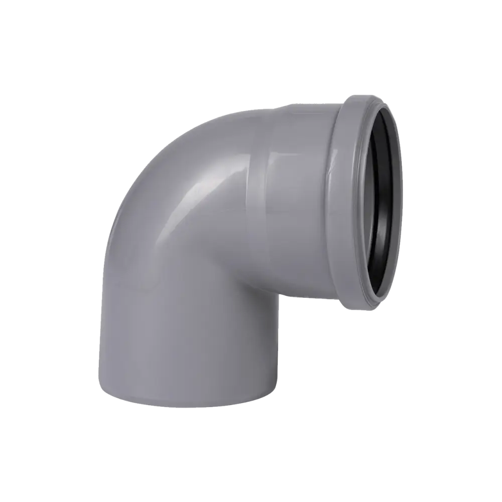 Отвод для внутренней канализации Plastimex 110 мм 90°