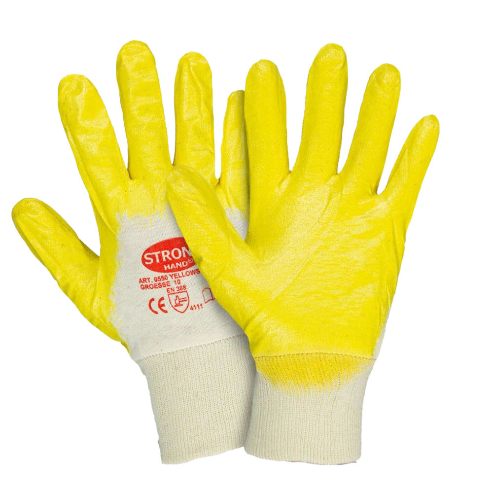 Перчатки с нитриловым покрытием Лайт, манжет - резинка, арт. 0550
