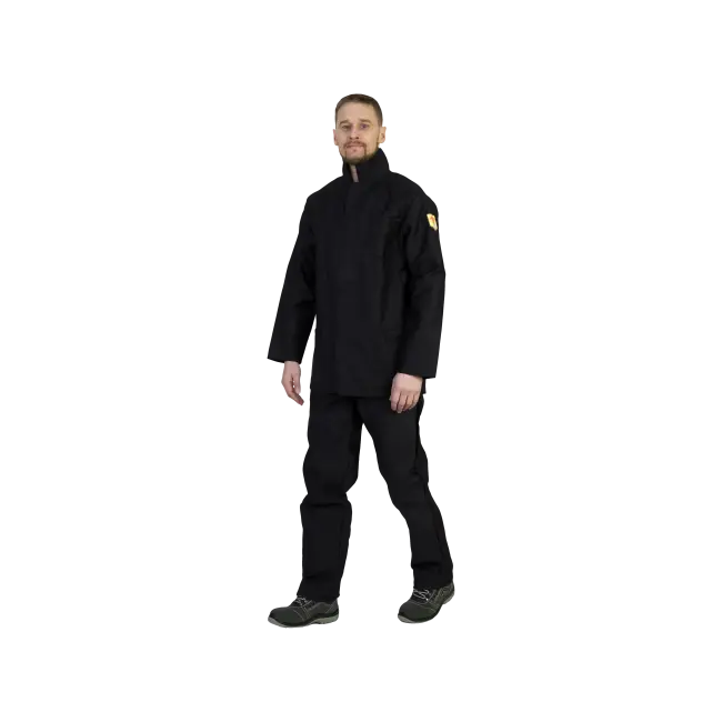Фото товара Костюм сварщика молескиновый, ТУ, куртка+брюки вид спереди